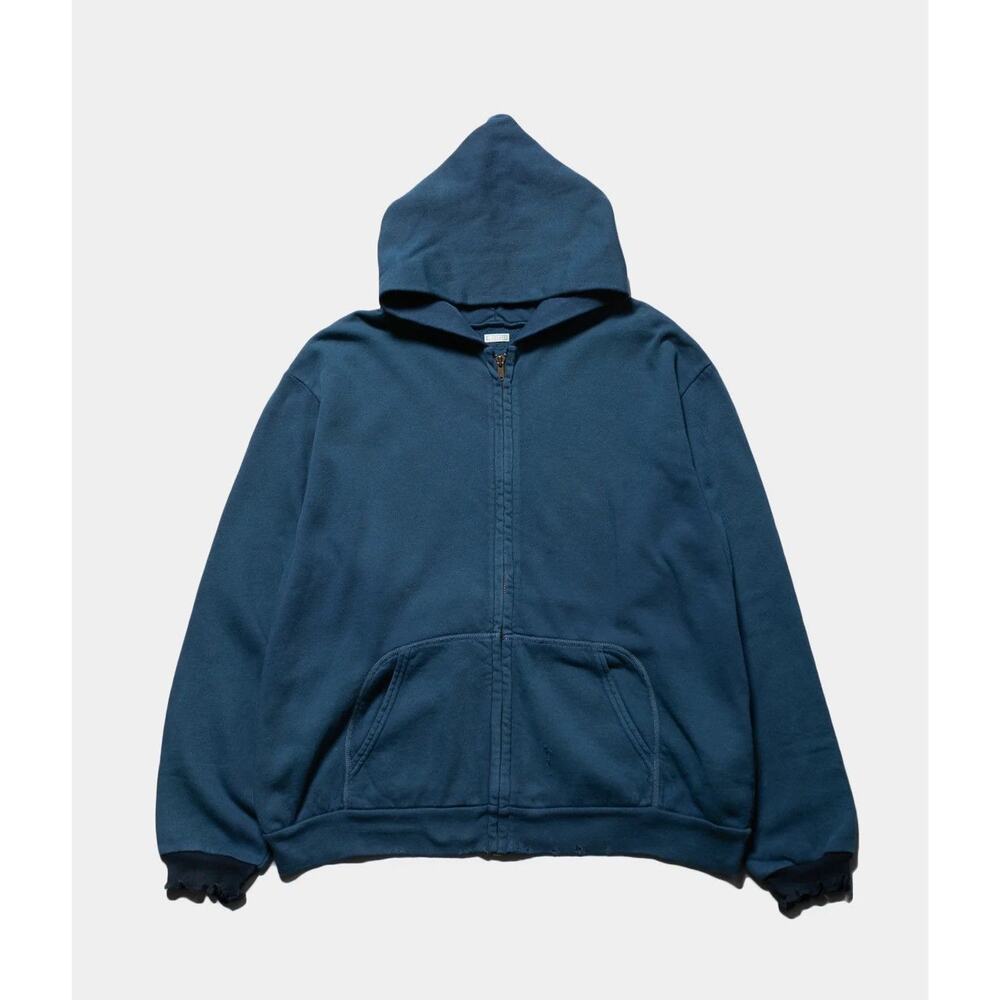 A.PRESSE VINTAGE LIGHTWEIGHT ZIP HOODIE